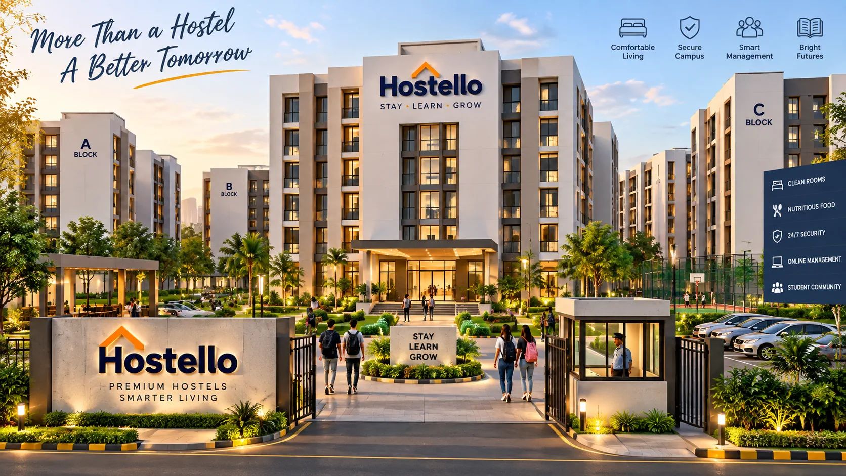 Hostello campus residence